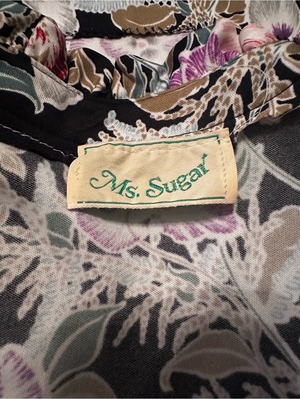 Vintage Ms Sugar Floral Dress